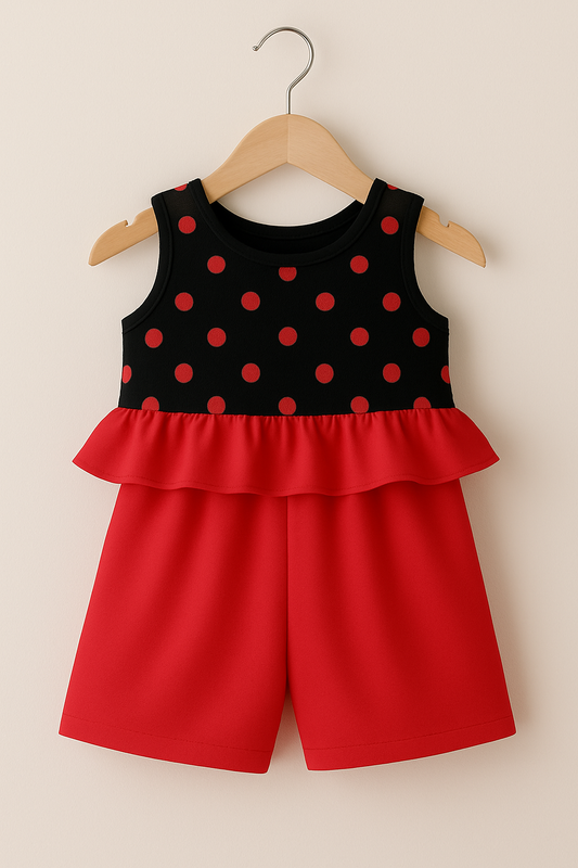 2-Piece Polka Dot Summer Set
