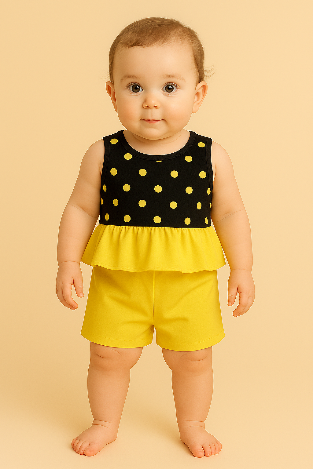 2-Piece Polka Dot Summer Set