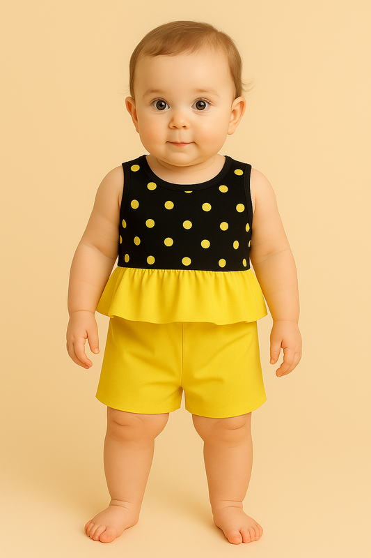 2-Piece Polka Dot Summer Set