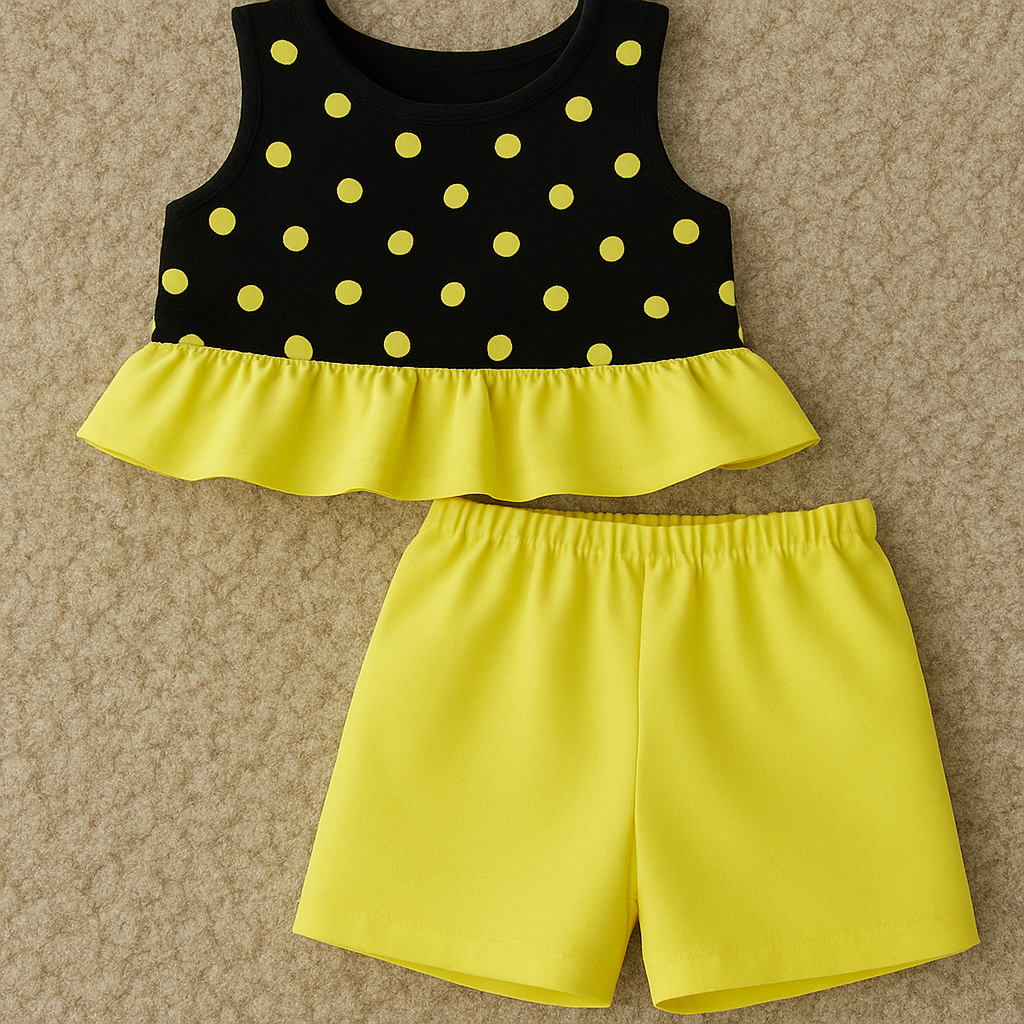 2-Piece Polka Dot Summer Set
