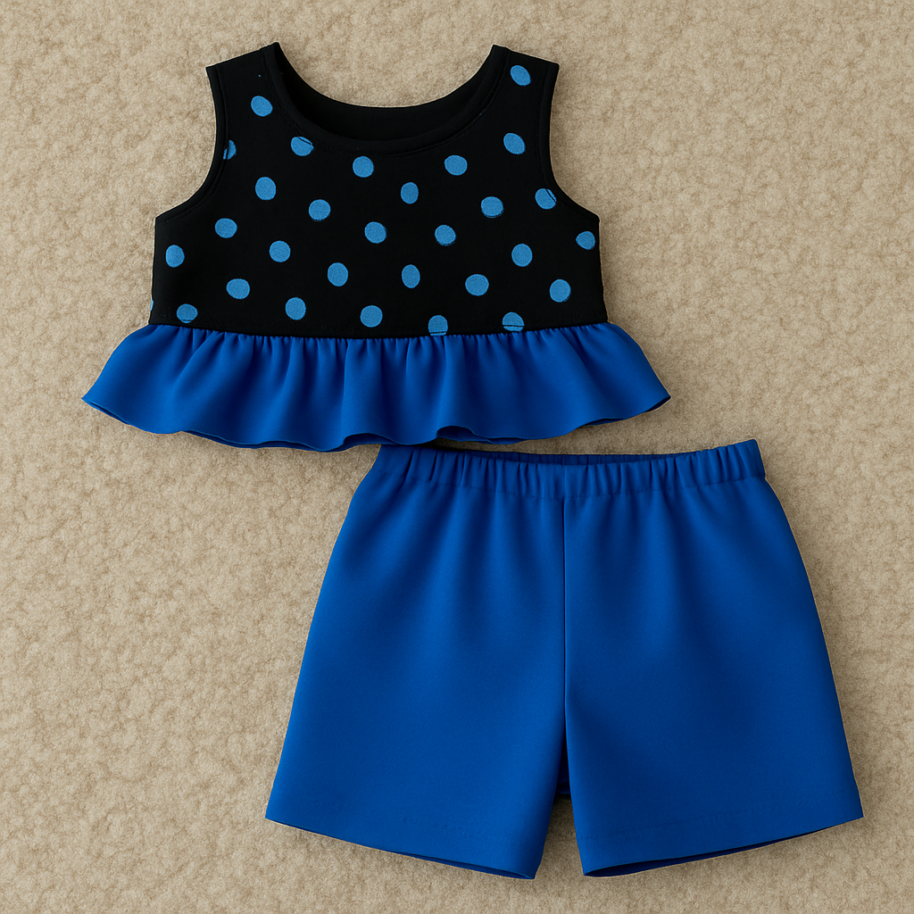 2-Piece Polka Dot Summer Set